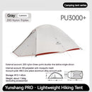 Naturehike Cloud Up Pro Camping Tent 2 People Ultralight Portable 3 Season Tent 20D Nylon Outdoor Travel Hiking Tent With Mat