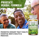 Sägepalme 500 mg Prostata-Ergänzungsmittel für die Harnwegs- und Prostatagesundheit, Haarpflege und Haarausfall-Kapseln