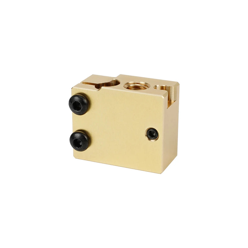 1pcs High Quality Volcano Copper Heater Block Upgrade PT100 Aluminum Heating Block for E3d Volcano Hotend 3D Printer Parts