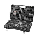 SucceBuy 116-Piece Tap and Die Set Include Metric and SAE Size Bearing Steel Taps and Dies Essential Threading Tool