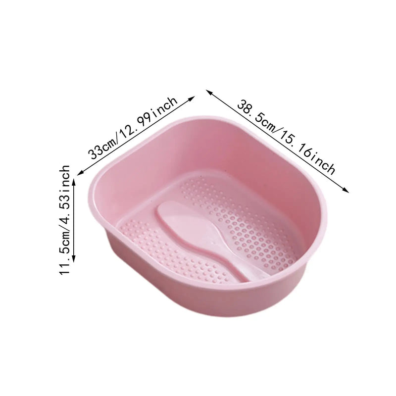 Foot Bath Basin Multifunctional Gift Foot SPA Foot Tub Foot Soaking Basin for Home Pedicure Dry Cracked Feet Adults Soaking Feet