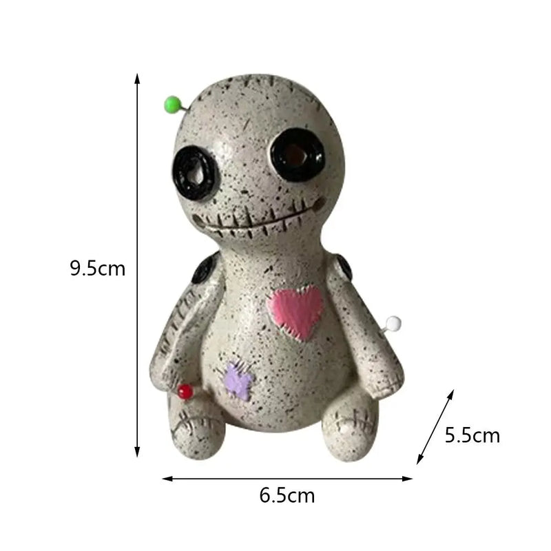 Voodoo Doll Censer Cartoon Incense Burner Desktop Ornaments Home Decoration Halloween Supplies Aromatherapy Photo Props