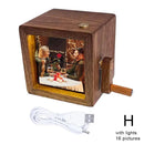 8/16pcs Customized Flip Book 2025 Valentine's Day Gift Glow Decoration Turning Book Home Machine Night Light Photo Custom W9R2