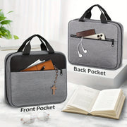 Bible Cover,Carrying Book Case Church Bag Bible Protective with Handle Zippered Pocket Tablet Handbag Gift for Mother Women Men