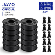 JAYO ASA / ABS / Easy ABS Filament 1.75mm 1KG 3D Filament Low Printing Temperature ABS 3D Printer Filament Excellent Resistance