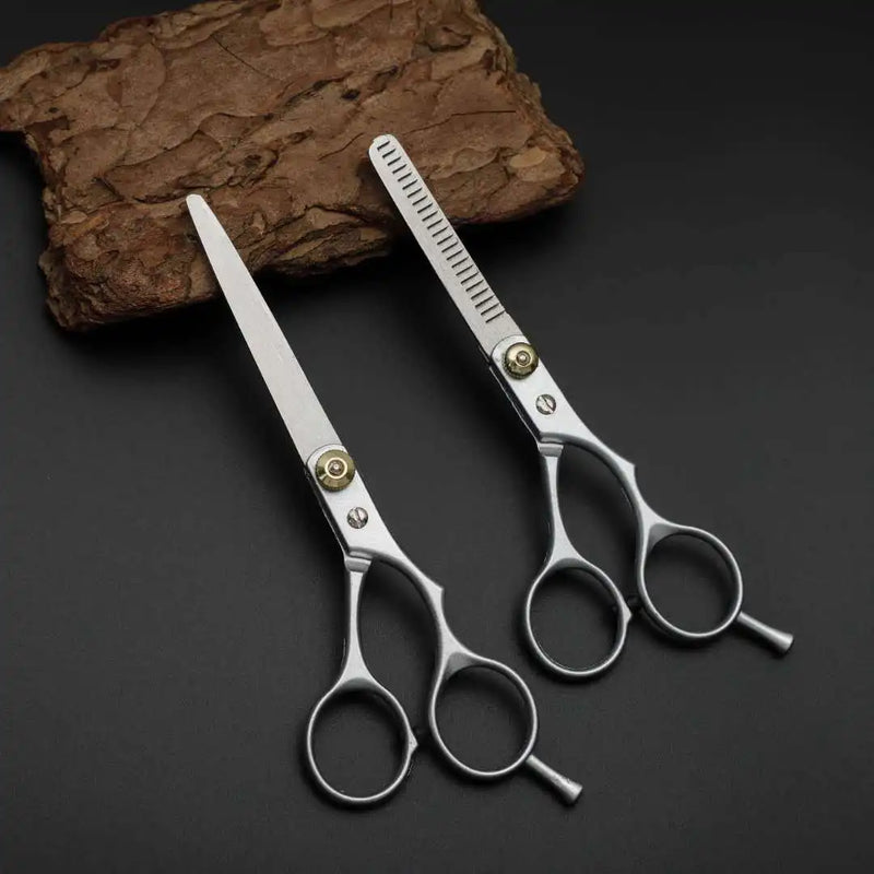 Professional Grooming Scissors For Dogs Cats Safety Round Tips Curved Blade Scissor Sharp Hairdressing Pet Scissors