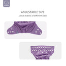 Elinfant solid color popular waterproof diaper cover washable reusable one size for 3-15kg baby cloth diaper