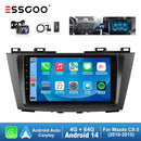 ESSGOO 9" For Mazda5 2010-2015 Carplay Android Auto Car Stereo Multimedia Player Radio Android 14 GPS Navi Wifi BT FM SWC USB
