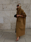 The Meridian | Oversized Belted Trench Coat for Women