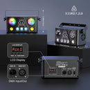 40W Bee-eye Beam Effect Lights RGB LED Disco Ball Light Remote Control Stage Effect Lighting for Party Concert Theater Bar Club