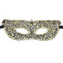 Gold Lace Mask Party Masquerade Halloween Mask Half Face One-Eyed Fox Fun Eye Patch Multiple Shapes