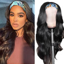 Kinky Curly Headband Wigs 100% Brazilian Human Hair Wigs Long Curly Hair For Women Full Machine Made Human Hair Wig 180% Density