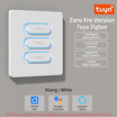 Tuya Smart Home Smart Button Switch Voice WIFI Remote Control Dual Control ZigBee Time Switch Home Office Villa Hotel Decoration