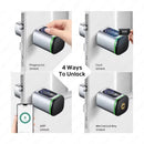 Tuya/ TTLock App Control Bluetooth Fingerprint Door Lock Cylinder Biometric Electronic Smart Lock Digital Keyless Replace
