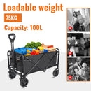 The Hauler | 100L All-Terrain Collapsible Utility Wagon