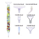 Diamond Art Painting Pen Drill Tips Gem Picker Tool Kits Tool Accessories Stylus Nail Art Cross Stitch Decoration Easter DIY