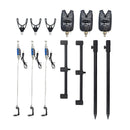 Carp Fishing Bite Alarm Set And Swingers Fishing Rod Pod Holder Bank Stick Buzz Bar Carp fishing equipment