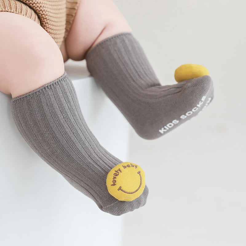 2023 New Cute Cartoon Animal Baby Socks Winter Autumn Soft Warm Cotton Non-slip Soled Newborn Toddler Boy Girl Socks