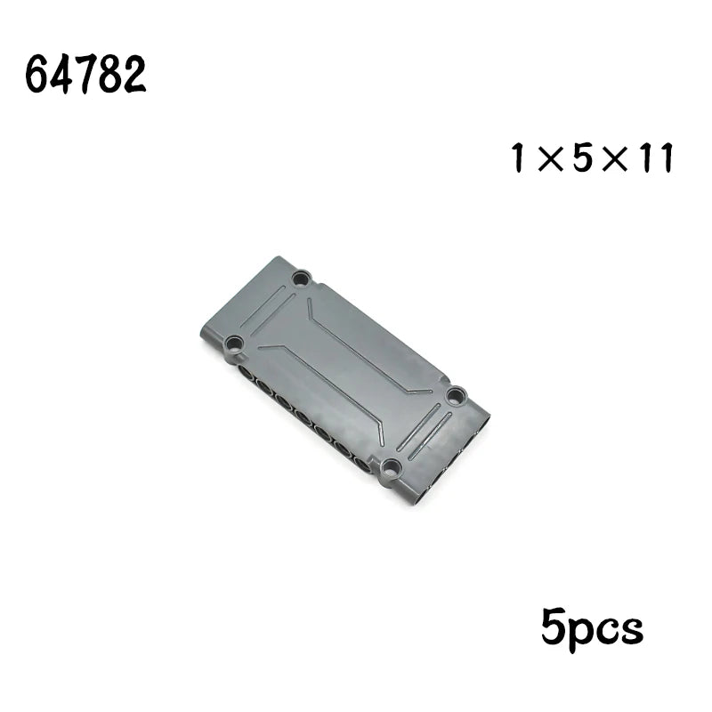 NEW Technical Panel Plate DIY Mechanical Building Blocks MOC Car Parts Brick Toy Gift  24119 62531 64782 11954 18944 18945 24116