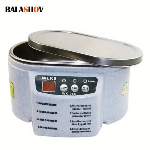 628ml Ultraschallreiniger Ultraschallbad für Schmuckteile Brillen Platinen Reinigungsmaschine Ultraschall Schmuckreiniger