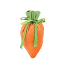 1Pc/10Pcs Easter Carrot Gift Bags Velvet Carrot Drawstring Bags Easter Candy Cookie Packaging for Kids Easter Decoration 2024