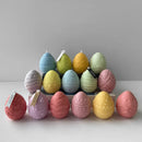 DIY Easter Egg Silicone Candle Mold Handmade Aroma Plaster Resin Ornaments Molds Easter Decoration Crafts Making Mould