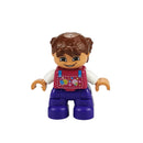 Big Size Action Figures City Princess Policemen Family Building Block Doll Character Accessory Assembly Toys for Children Gift