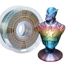 3D PLA Filament 1.75mm 3D Printer Filament Dual Color PLA 250G Rainbow Filament PLA Silk Tricolor Filamento impresora 3d