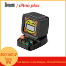 Divoom Ditoo plus Retro Pixel Art Game Bluetooth Speaker with 16X16 LED App Controlled Front Screen (Black)(green)(Blue)