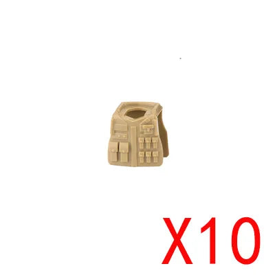 WW2 Military Building Blocks Mini Bricks Solider Figures Gifts Weapon Equipment Accessories USA Greman Vests Armor Toys For Kids