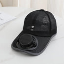 The Sun Weaver | Solar-Powered USB Cooling Cap with Adjustable Airflow