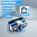 4P 63A 220V Dual Power Automatic Transfer Switch Manual/Auto Uninterruptible Emergency Power Supply Change-Over Switch -CB Level