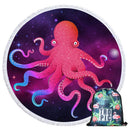 Summer Round Beach Towels Undersea Octopus Circle Bath Shower Towel With Drawstring Storage Bag Yoga Mat Blanket toalla playa