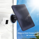 20W Solar Panel for Ring Spotlight Camera/Ring Stick Up Camera DC3.5x1.35-port 360° Adjustable Wall Mount Solar Panel
