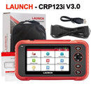 LAUNCH X431 CRP123E V3.0 Car OBD2 Scanner, Free Update, Engine ABS SRS AT System Diagnostic Tool, 7 Reset for SAS/Brake/OIL/DPF