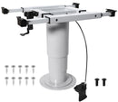 Fast & Free Shipping Camper table legs with pneumatic lift and four-way adjustable function 35-73cm one-button height lift