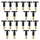 5-100Pcs Outdoor Misting Cooling System Garden Irrigation Watering 1/4'' Brass Atomizer Nozzles 4/7mm Hose Garden Sprinkler Head