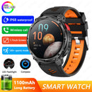 2026 New T-REX3 Outdoor Smart Watch Men 1100mAh Large Battery Bluetooth Call Compass 1.7-inch LED Flashlight Waterproof Watches