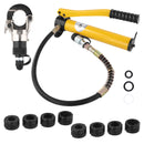 Hydraulic Pipe Crimping Tool Adjustable Crimper with Heavy-Duty Pressure for Copper Stainless Steel PEX Pipes TH V12/15/18/22/28