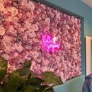 40x60cm Artificial Flower Wall Hanging Wedding Decoration Halloween Christmas Decoration Rose Fake Flowers Birthday Home Decor