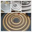 Postmodern LED Circle DIY Chandelier Light Fixtures Gold White Black Pendant Lights Home Living Room Shop Restaurant  Decoration