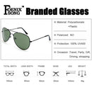 FOENIXSONG 2022 Fashion Herren Sonnenbrille für Damen Klassischer Pilotenstil Gradient Verspiegelte Gläser Retro Sonnenbrille