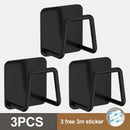 Kitchen Organizer Sponge Holder Soap Drying Rack Self Adhesive Sink Drain Racks Stainless Steel Sink Wall Storage Racks Hooks