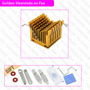 1 Piece Heatsinks DIY North Bridge Heat sink Cooler with 40mm Fan 12V 40x40x10mm 40x40x20mm Cooling Fan
