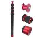 Camera Monopod Tripod Extension Rod LR-255 Aluminum Tripod Mount Monopod Extension Tube