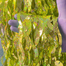 Tinsel Foil Fringe Curtain Red Gold Foil Fringe Backdrop Wall Curtains for Baby Shower Wedding Ocean Christmas Party Decorations