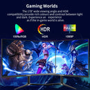 Grebear Gaming Monitor 27 Inch 165Hz 1ms PC Gaming Computer Monitor -FHD 1080P/AMD FreeSync/1 X HDTV 2.0/1 X Display Port 1.4/Bl