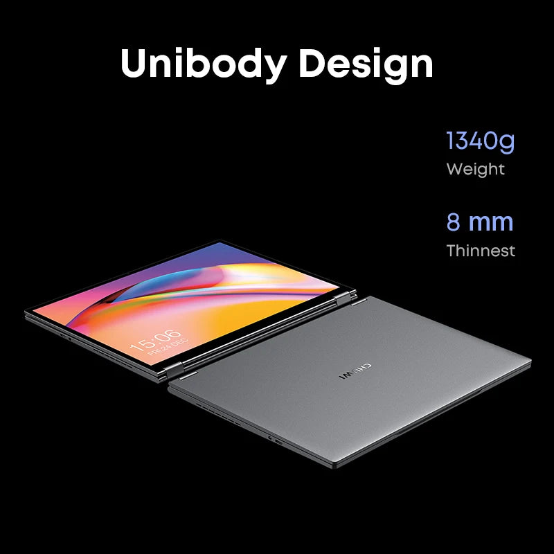 CHUWI FreeBook Tablet Laptop 2 in 1 Intel i3 1215U 12GB LPDDR5 512G SSD Windows 11 Laptop 13.5" IPS FHD Display 2256*1504 WIFI 6