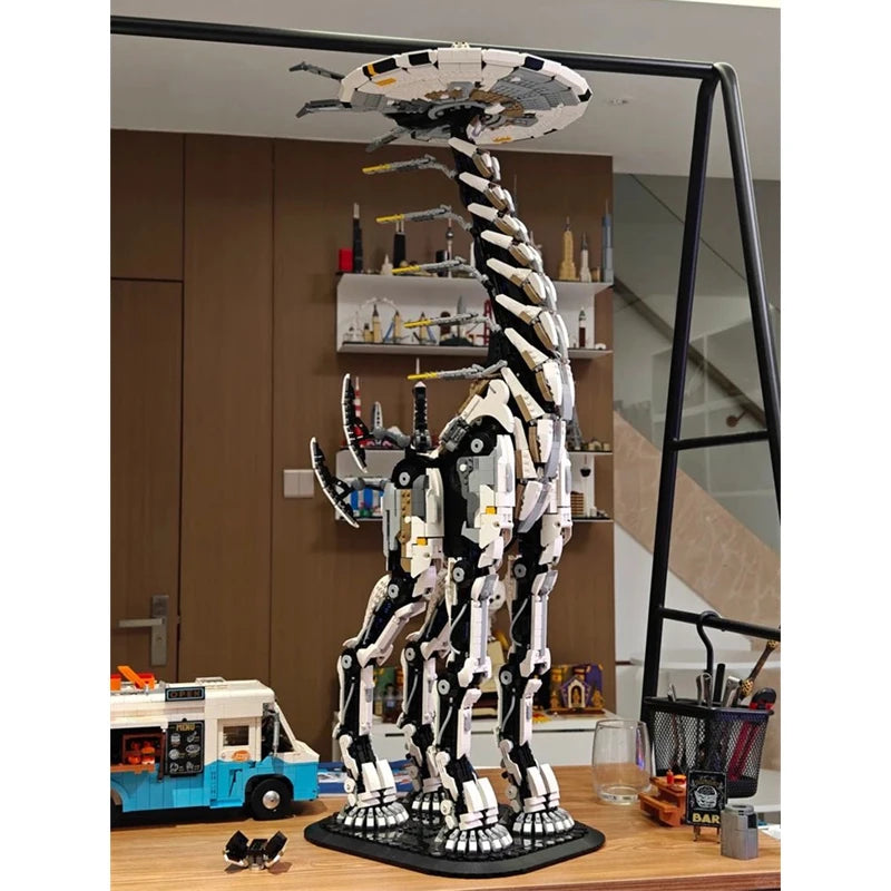 Horizon Zero Dawned Tallneck MOC Building Blocks Model Huge Version Giraffe 7401 Pieces Building Blocks for Adults Collection