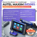 Autel MaxiIM IM508S IMMO Key Programming Diagnostic Tools Auto OBD2 Programmer Scanner All Systems 2 Years Free Update PK KM100